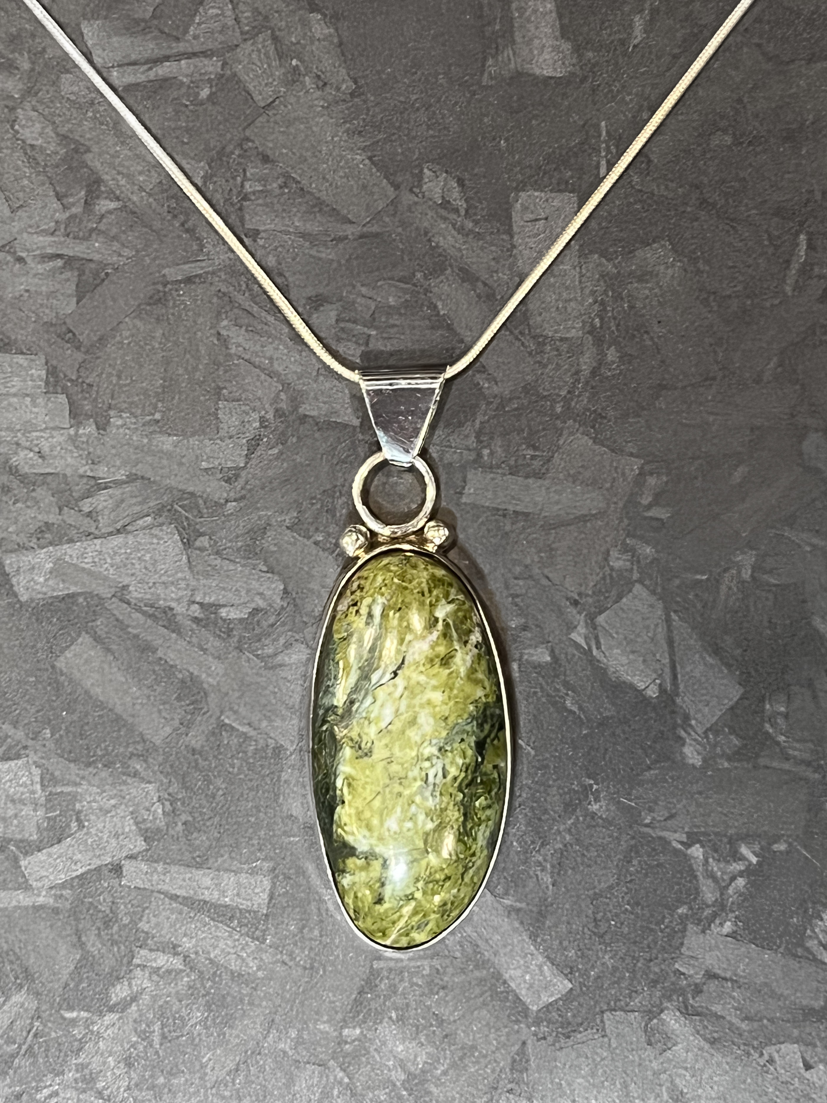 Alaskan Nephrite Jade Pendant